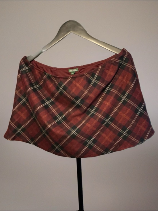 wild fable Dresses & Skirts - wild fable Red Plaid Mini skort with Subtle Green Lines
